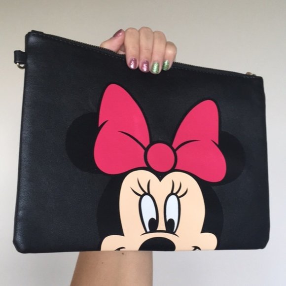Handbags - Disney Minnie Mouse Bow Clutch Shoulder Bag